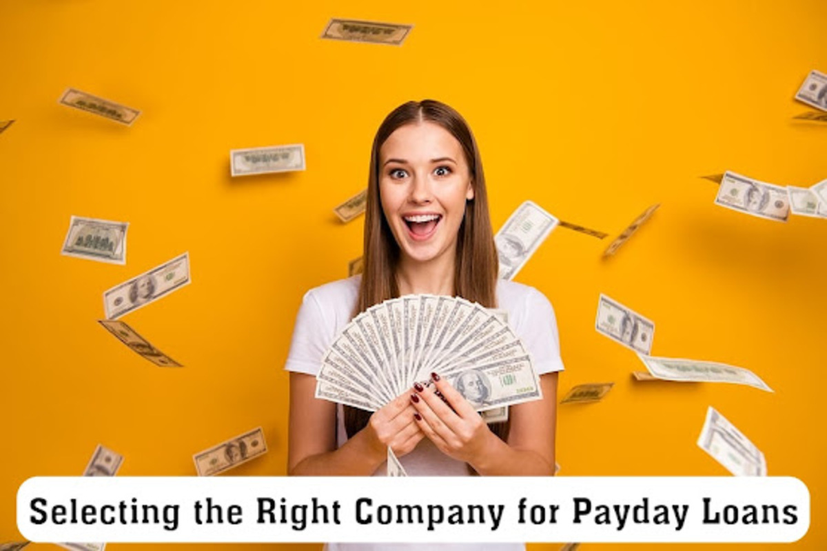 Right Company for Payday Loans